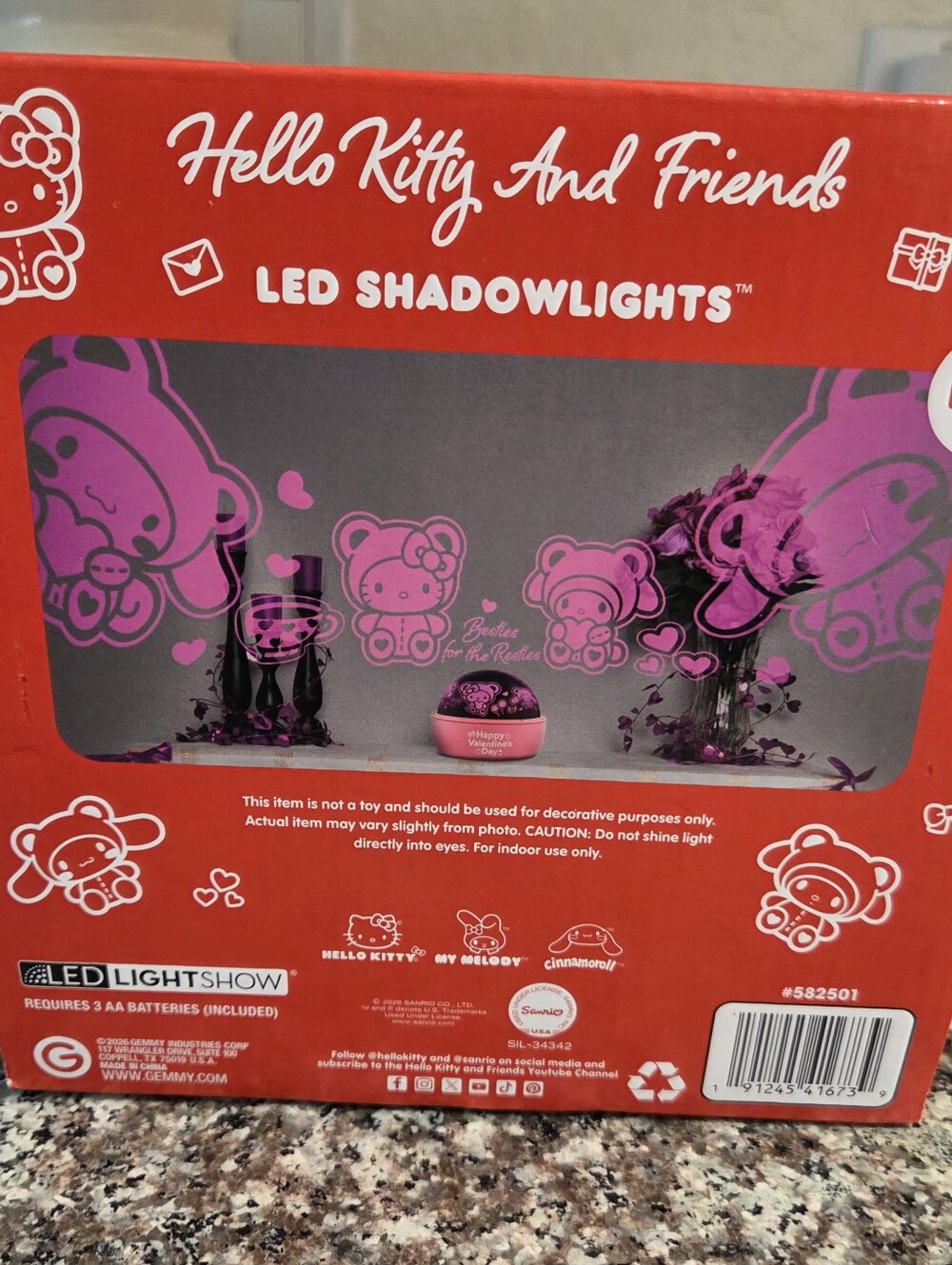 Hello Kitty And Friends LED Shadowlight - Picture 3 of 4
